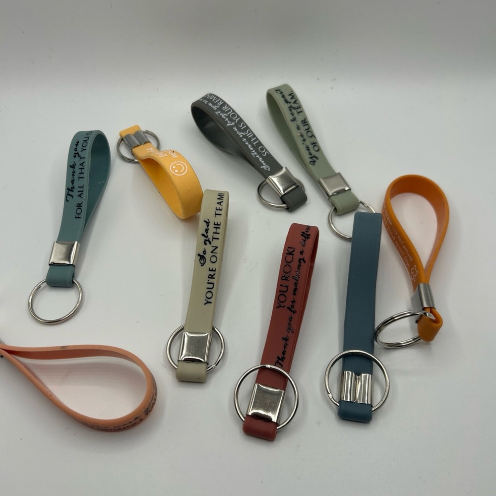 Elegant Multicolor Key & Card Holder Set